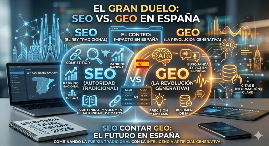 SEO GEO El gran duelo
